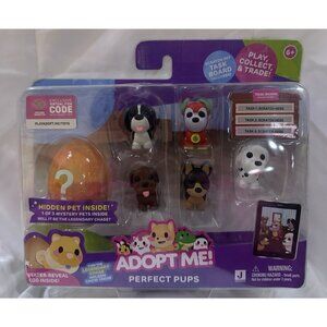 Adopt Me! Pets Perfect Pups Mini Figure With Surprise in Egg 7-Pack